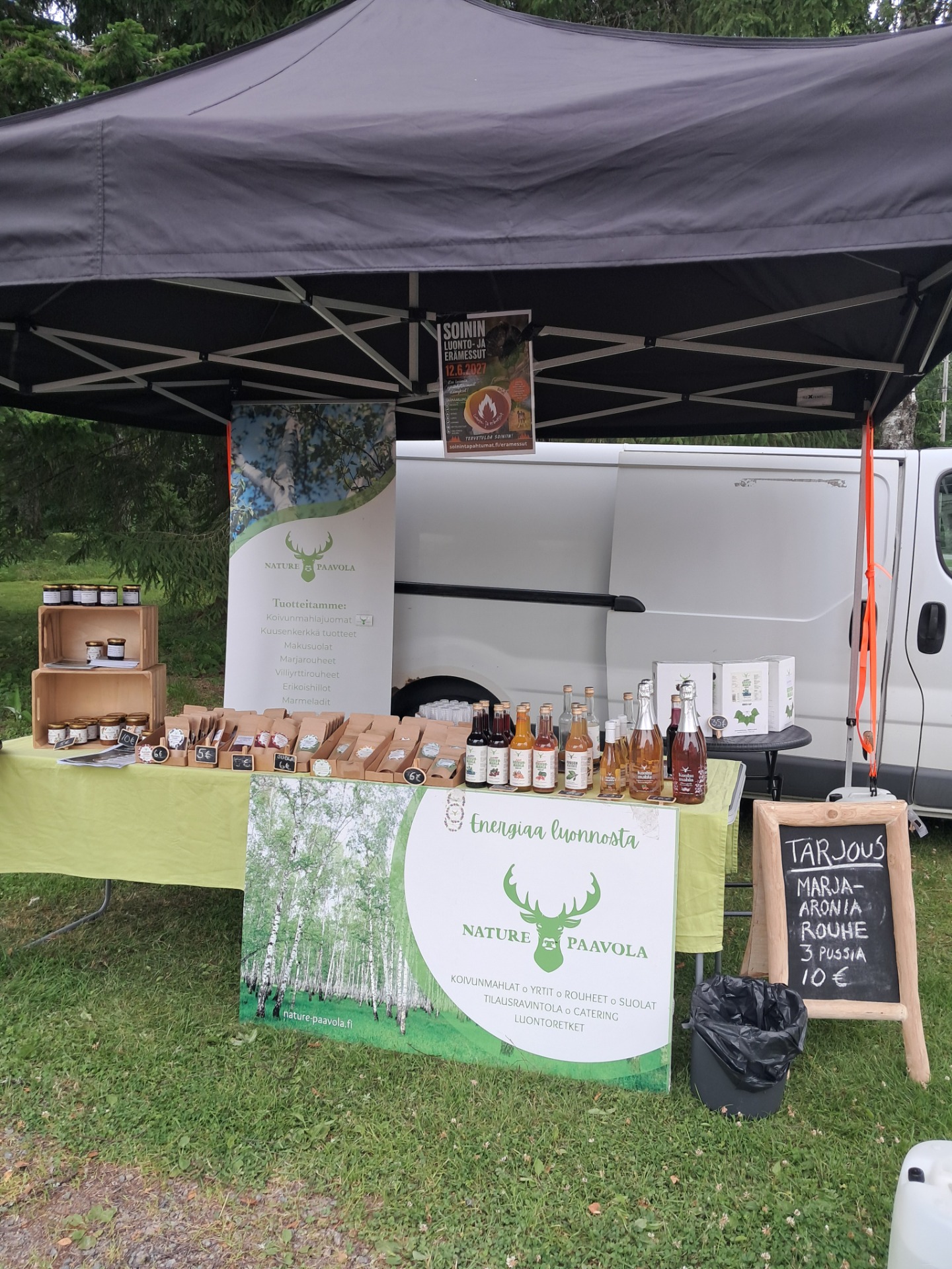 Nature Paavola at the Traditional Killinkoski Summer Market